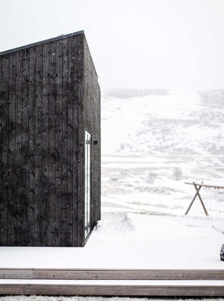 Apartamento Aska, Modern Cabin Myvatn Exterior foto